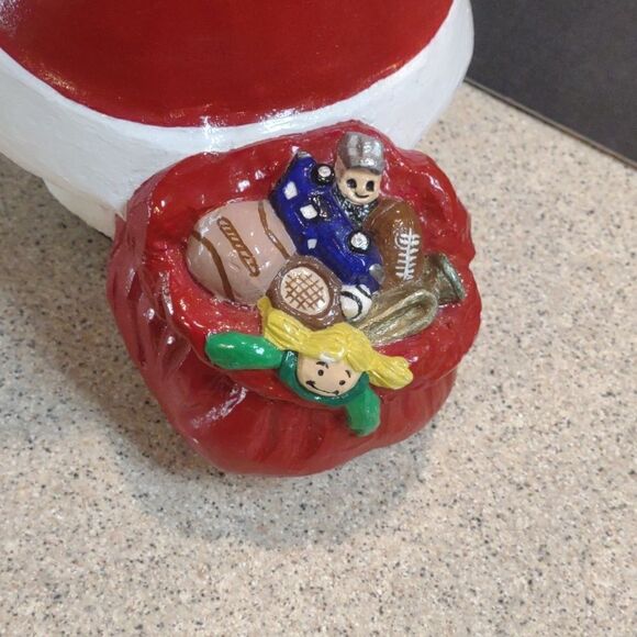 Vintage Santa Ceramic Door Stop Figure.   Ch1D - Picture 2 of 8